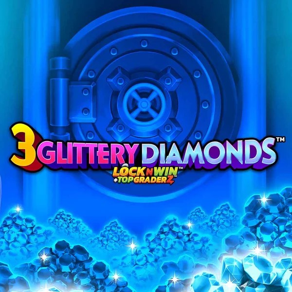 3 Glittery Diamonds by PearFiction Studios, showcased at possu-fi.com – game logo